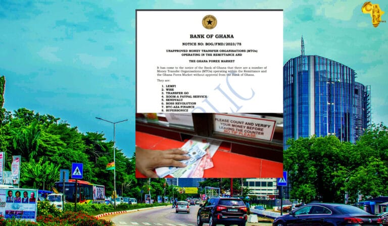 Ghana’s Central Bank Cracks Down on Unapproved Money Transfer Giants